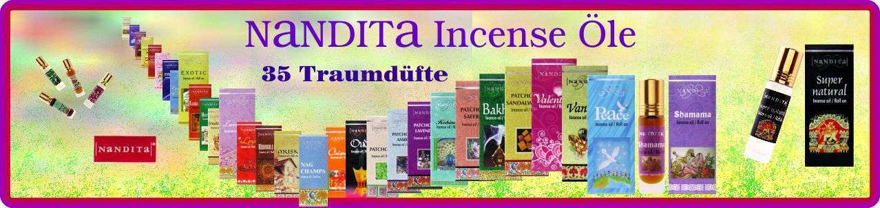 Ephra World Duftöl Shop - Nandita Parfüm - Incense Öle