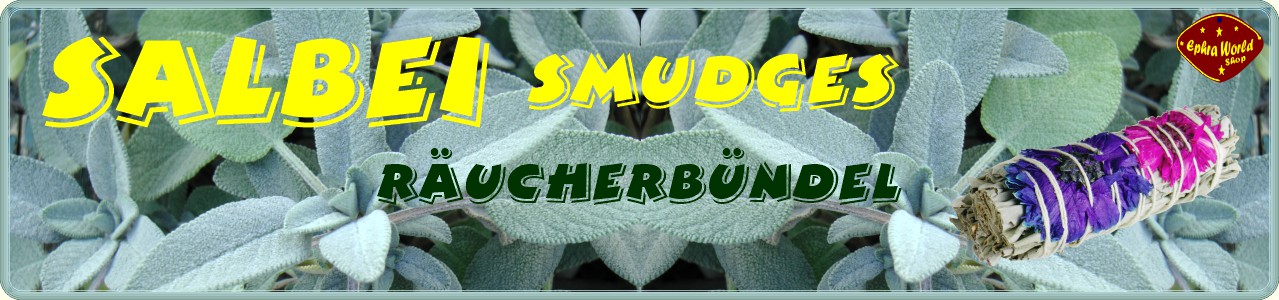 White Sage Smudge Sticks - Weißer Salbei Räucherbündel