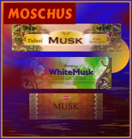 Moschus Räucherstäbchen — 80+ Sorten ab 0,75 €
