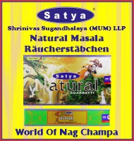 Satya Natural Räucherstäbchen — 8+ Sorten ab 1,65 €