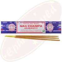 Satya Sai Baba Nag Champa Agarbatti Räucherstäbchen 15g blau (BNG) LLP