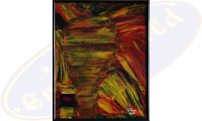 Acrylgemälde Die Mumie von Wanda Tauer