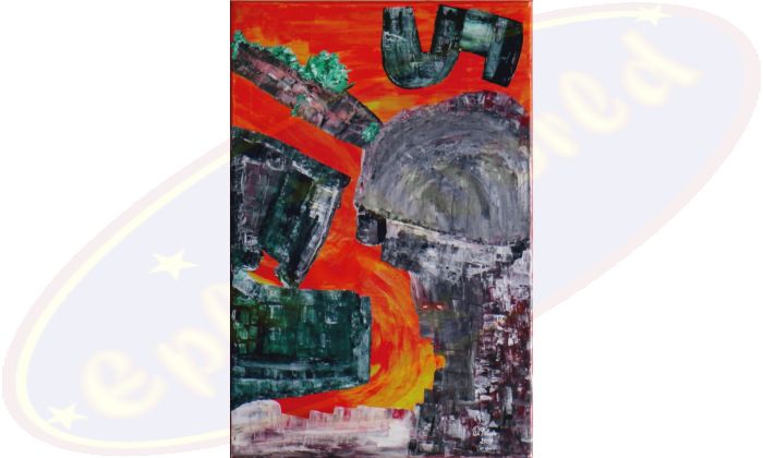 Acrylgemälde Soldat No. 5 von Wanda Tauer