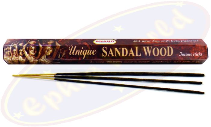 Anand Unique Sandalwood (Sandelholz) Räucherstäbchen