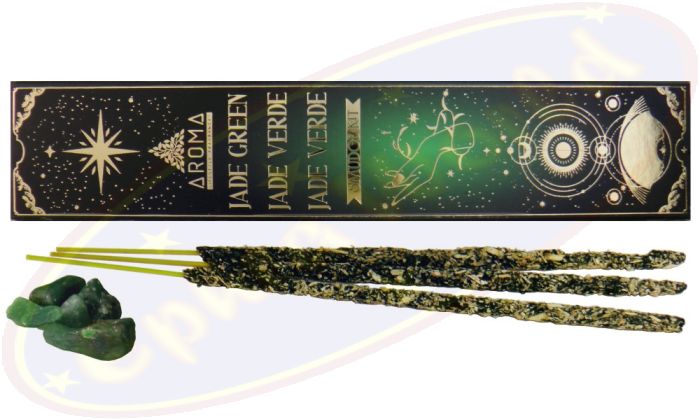 Aroma Crystal Collection Jade Green Smudge Räucherstäbchen