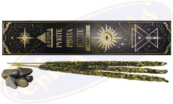 Aroma Crystal Collection Pyrite Smudge Räucherstäbchen