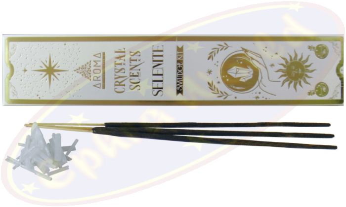 Aroma Crystal Scents Selenite Masala Räucherstäbchen
