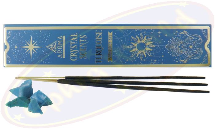 Aroma Crystal Scents Türkis/Turquoise Masala Räucherstäbchen