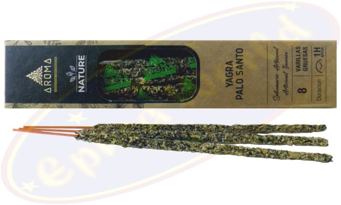 Aroma Nature Yagra Palo Santo Smudge Räucherstäbchen