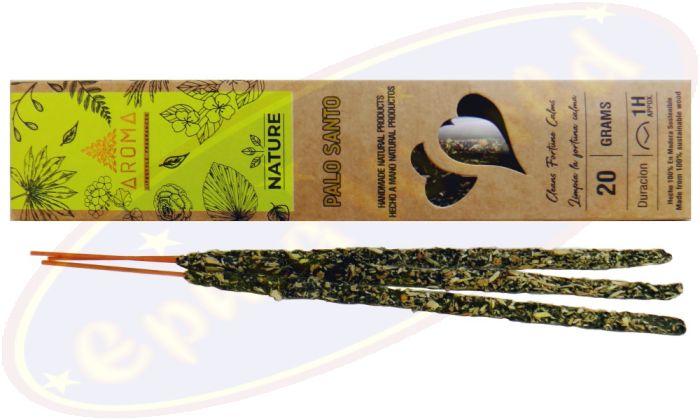 Aroma Nature Palo Santo Smudge Räucherstäbchen