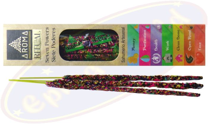 Aroma Ritual Seven Powers Smudge Räucherstäbchen