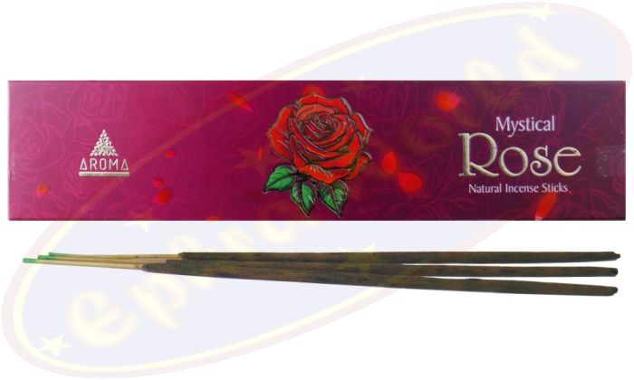 Aroma Mystical Premium Masala Räucherstäbchen Rose