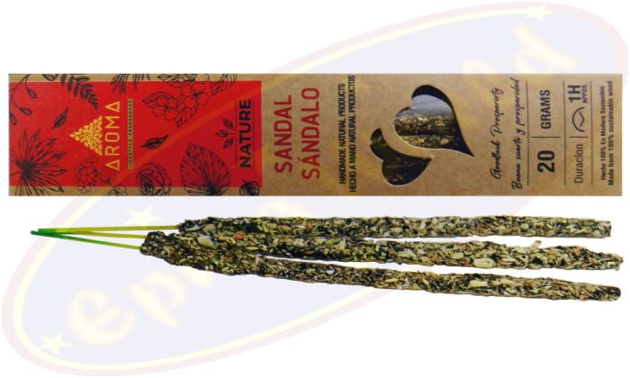 Aroma Nature Sandal Smudge Räucherstäbchen