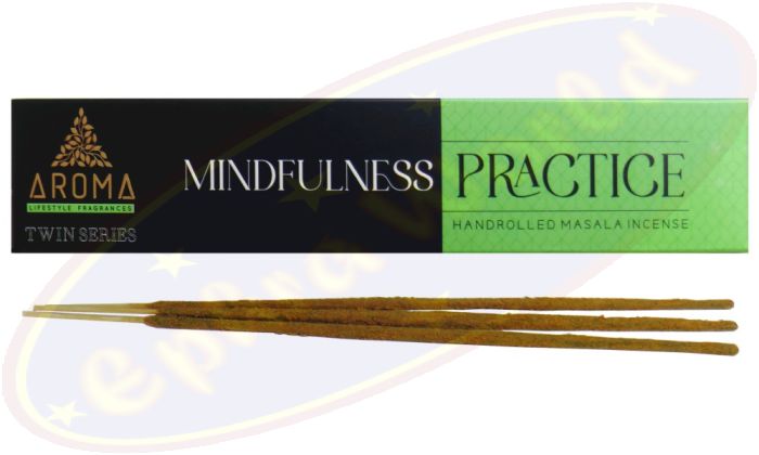 Aroma Twin Series Mindfulness Practice Masala Räucherstäbchen