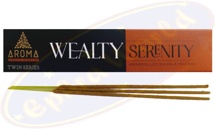 Aroma Twin Series Wealty Serenity Masala Räucherstäbchen