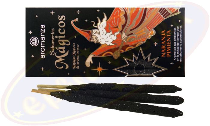 Aromanza Magicos Naranja Pimienta magisch rauchende Räucherstäbchen