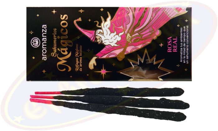 Aromanza Magicos Rose Real magisch rauchende Räucherstäbchen