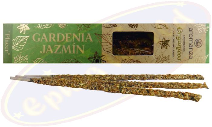 Aromanza Organicos Gardenia Jazmin Smudge Räucherstäbchen