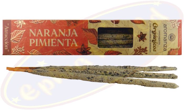Aromanza Organicos Naranja Pimienta Smudge Räucherstäbchen