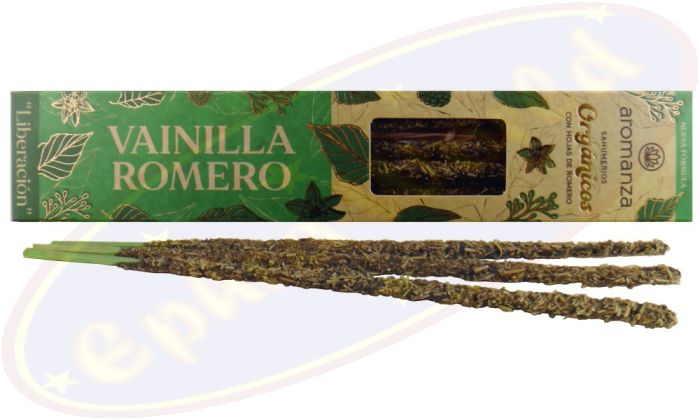 Aromanza Organicos Vainilla Romero Smudge Räucherstäbchen