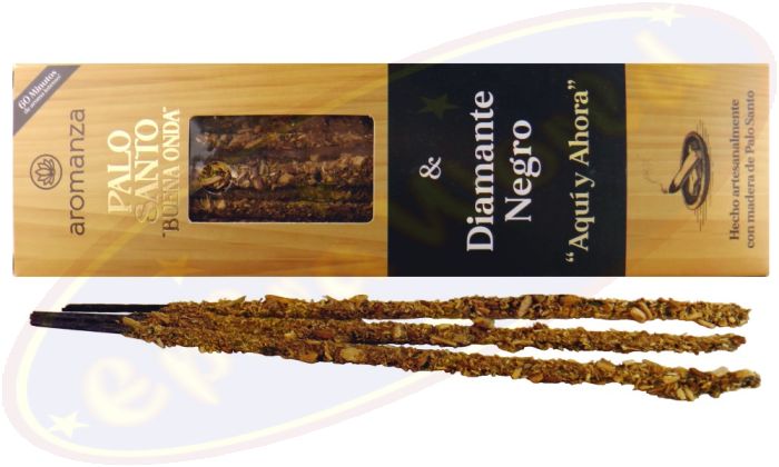 Aromanza Palo Santo "Buena Onda" Diamante Negro Smudge Räucherstäbchen
