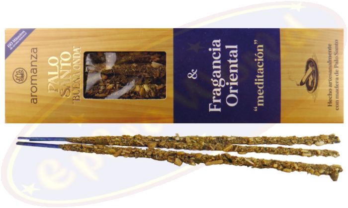Aromanza Palo Santo "Buena Onda" Fragancia Oriental Smudge Räucherstäbchen