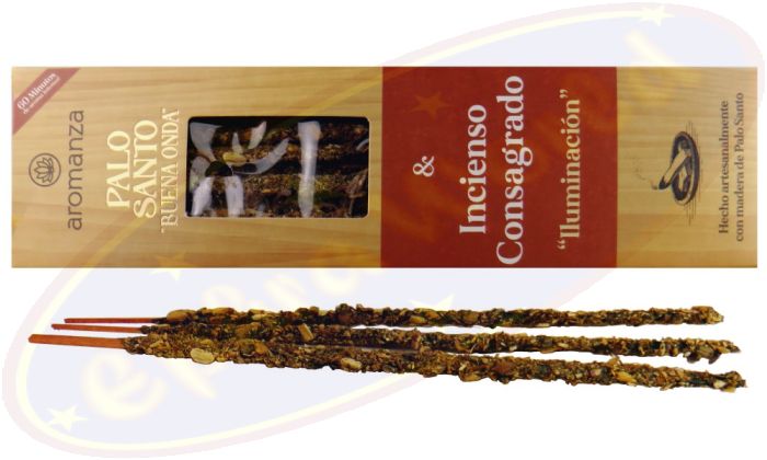 Aromanza Palo Santo "Buena Onda" Incienso Consagrado Smudge Räucherstäbchen