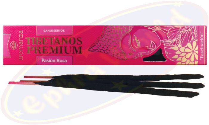 Aromanza Tibetanos Premium Pasion Rosa Räucherstäbchen