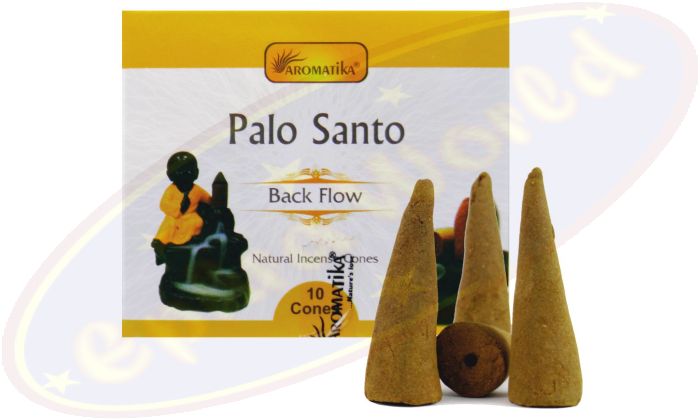 Aromatika Backflow Cones/Rückfluss-Räucherkegel Palo Santo