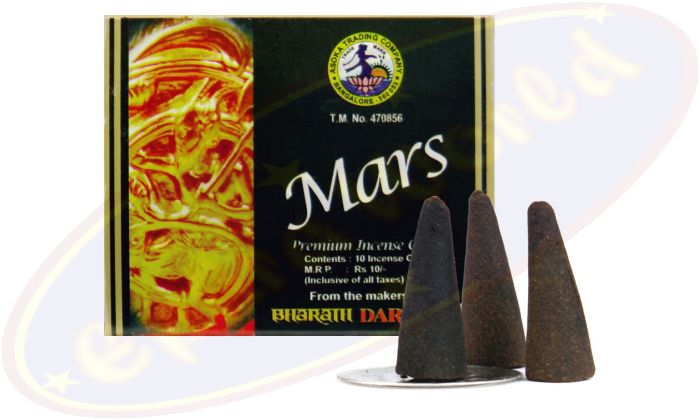 Asoka Mars Räucherkegel