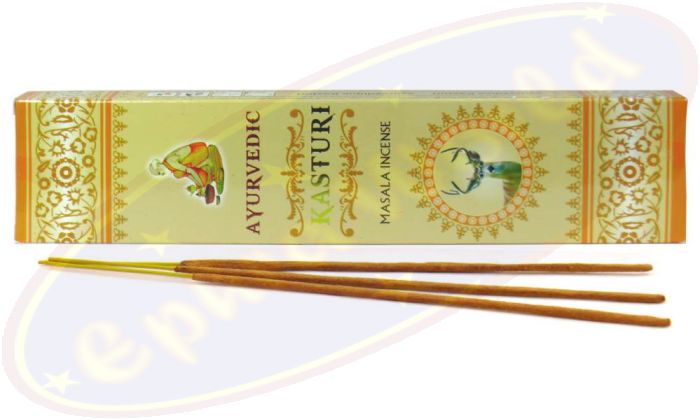 Ayurvedic Kasturi (Moschus) Masala Räucherstäbchen