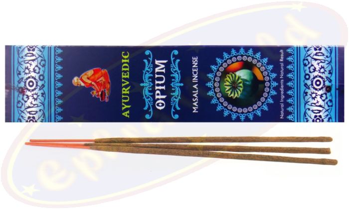Ayurvedic Opium (Mohn) Masala Räucherstäbchen