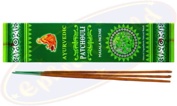 Ayurvedic Patchouli Masala Räucherstäbchen