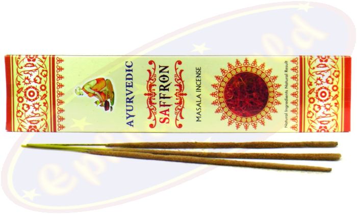 Ayurvedic Saffron Masala Räucherstäbchen