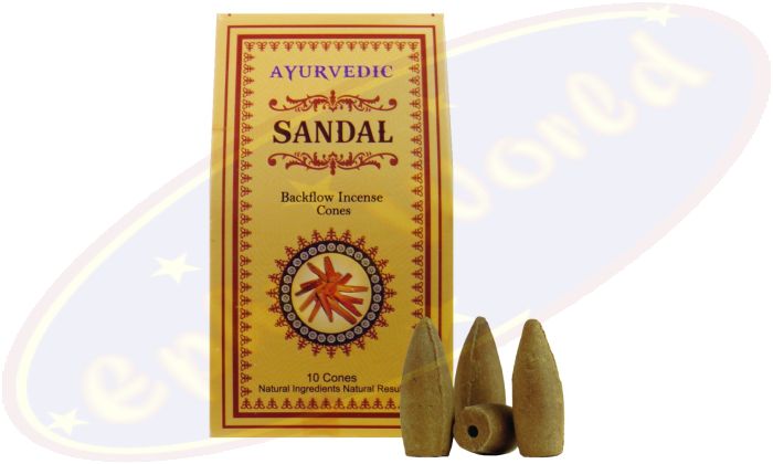 Ayurvedic Sandal Masala Rückfluss-Räucherkegel