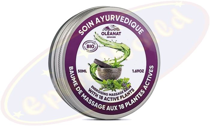 Ayurvenat ayurvedischer 18 Kräuter Massagebalsam