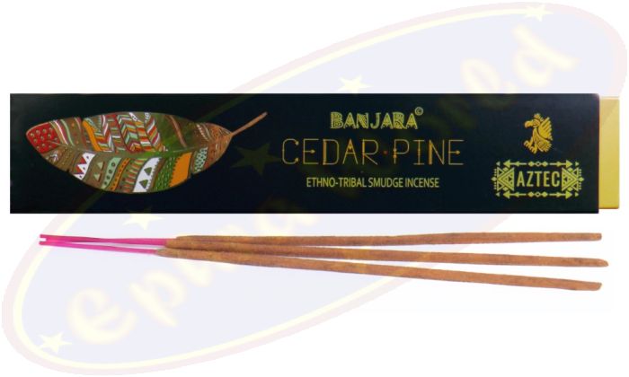 Aztec Banjara Cedar • Pine Masala Räucherstäbchen
