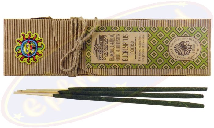 Aztec Banjara Ritual Smudge Räucherstäbchen Eucalyptus