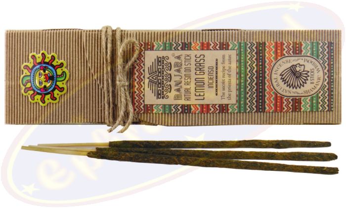 Aztec Banjara Ritual Smudge Räucherstäbchen Lemon Grass