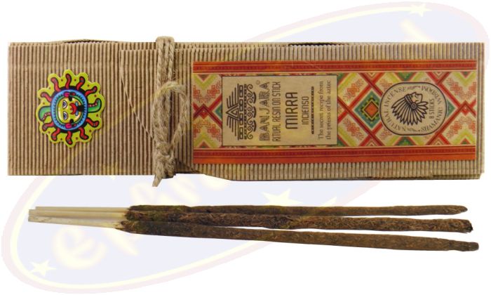 Aztec Banjara Ritual Smudge Räucherstäbchen Myrrh