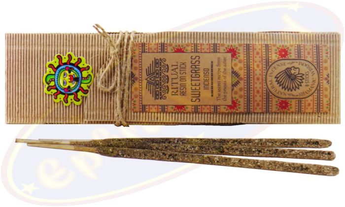 Aztec Banjara Ritual Smudge Räucherstäbchen Sweetgrass