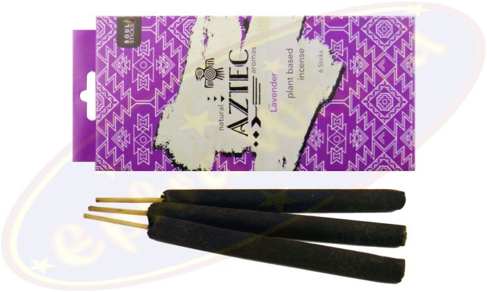 Aztec Natural Aromas extra-dicke Räucherstäbchen Lavender