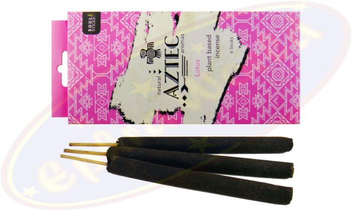 Aztec Natural Aromas extra-dicke Räucherstäbchen Lotus