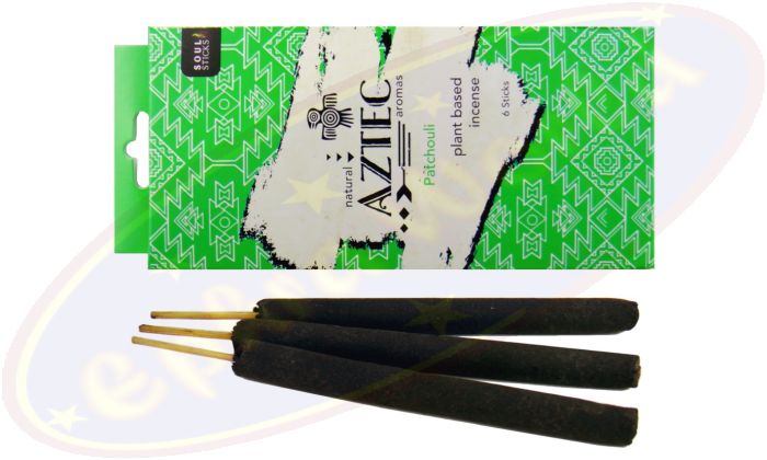 Aztec Natural Aromas extra-dicke Räucherstäbchen Patchouli