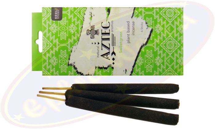 Aztec Natural Aromas extra-dicke Räucherstäbchen Sweetgrass
