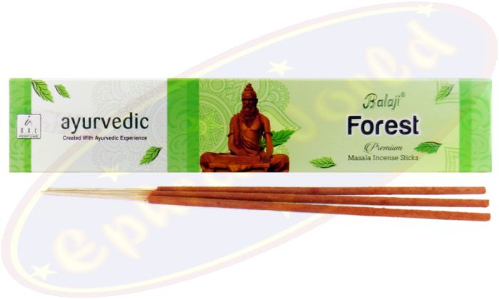 Balaji Ayurvedic Forest (Wald) Masala Räucherstäbchen