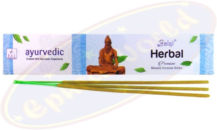 Balaji Ayurvedic Herbal (Kräuter) Masala Räucherstäbchen