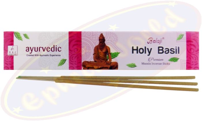 Balaji Ayurvedic Holy Basil Masala Räucherstäbchen