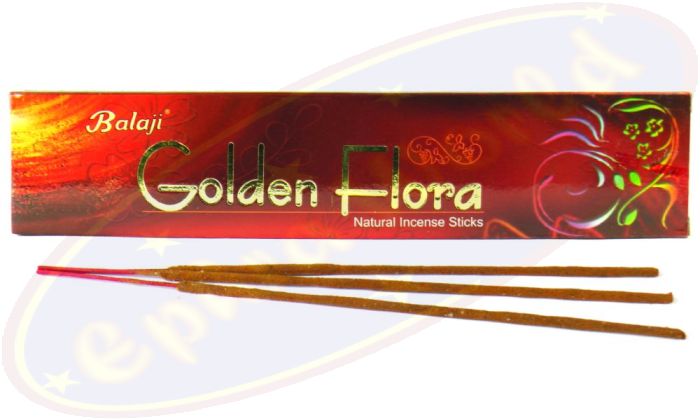 Balaji Golden Flora Natural Räucherstäbchen