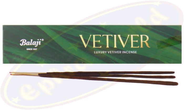 Balaji Vetiver Luxury Masala Räucherstäbchen
